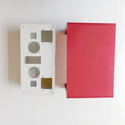 3D Drawing Sheet Metal Enclosures เคลือบผงสำหรับงานก่อสร้าง