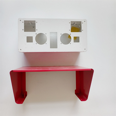 3D Drawing Sheet Metal Enclosures เคลือบผงสำหรับงานก่อสร้าง