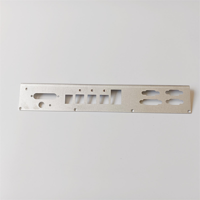 ชิ้นส่วนตัดด้วยเลเซอร์ CNC ชุบนิกเกิล / รูปร่างเคลือบโครเมียม Customized