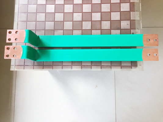 ทองแดงชุบดีบุก Busbar ชุบสังกะสีสำหรับกล่องไฟฟ้า / Transformer
